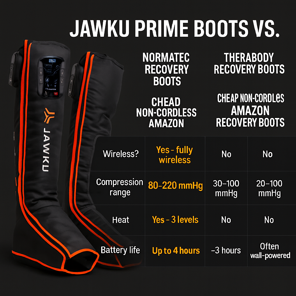 JAWKU Prime Boots vs the Competition: The New Standard in Recovery