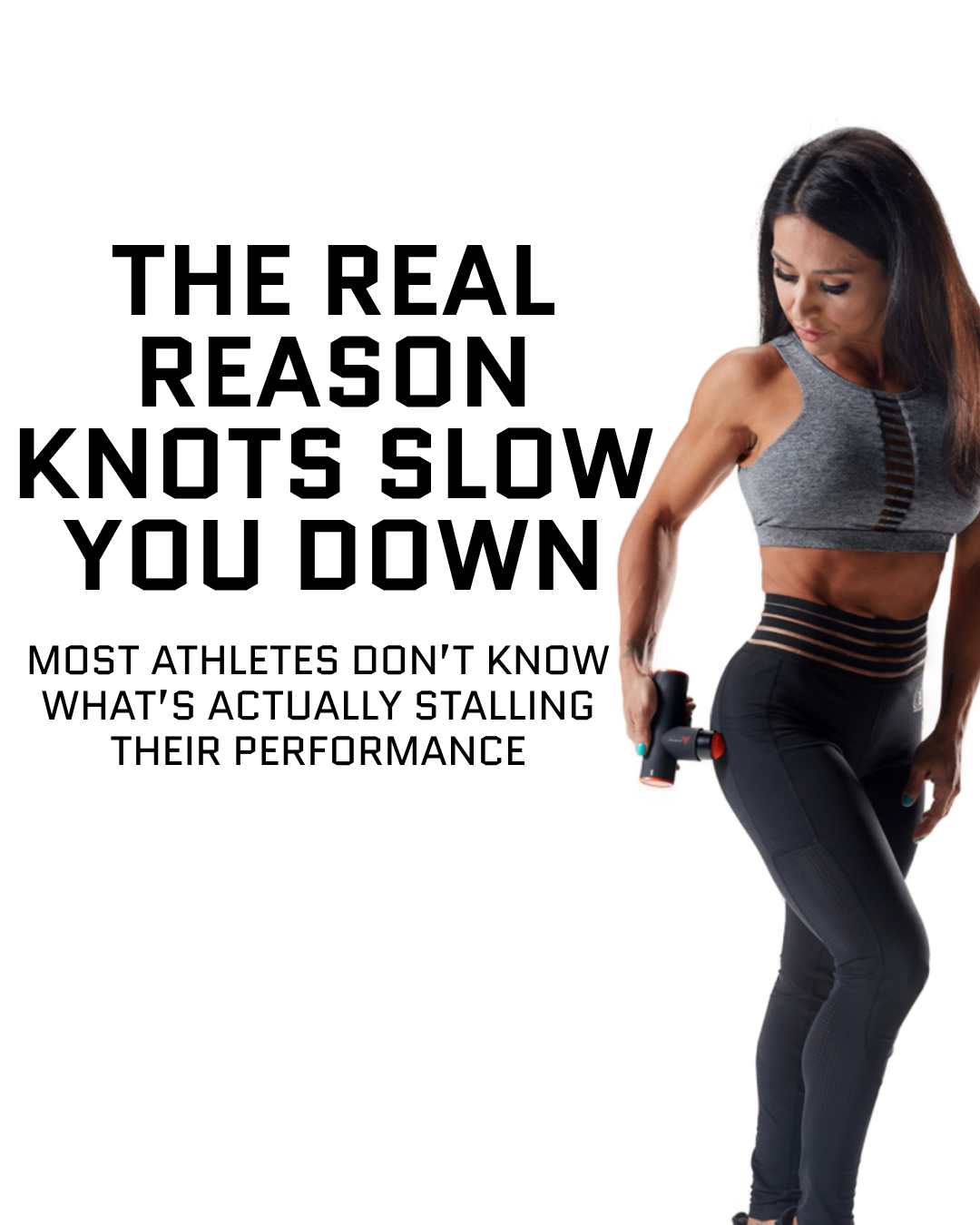 The Real Reason Muscle Knots Slow You Down (And How Percussion Therapy Fixes It)
