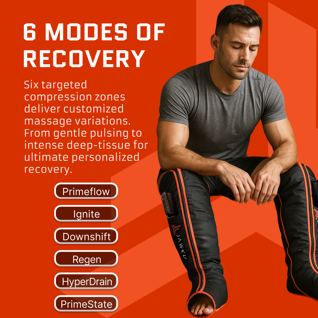 JAWKU Prime Recovery Boots – Wireless Heated Compression Recovery System