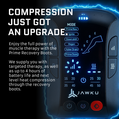 JAWKU Prime Recovery Boots – Wireless Heated Compression Recovery System