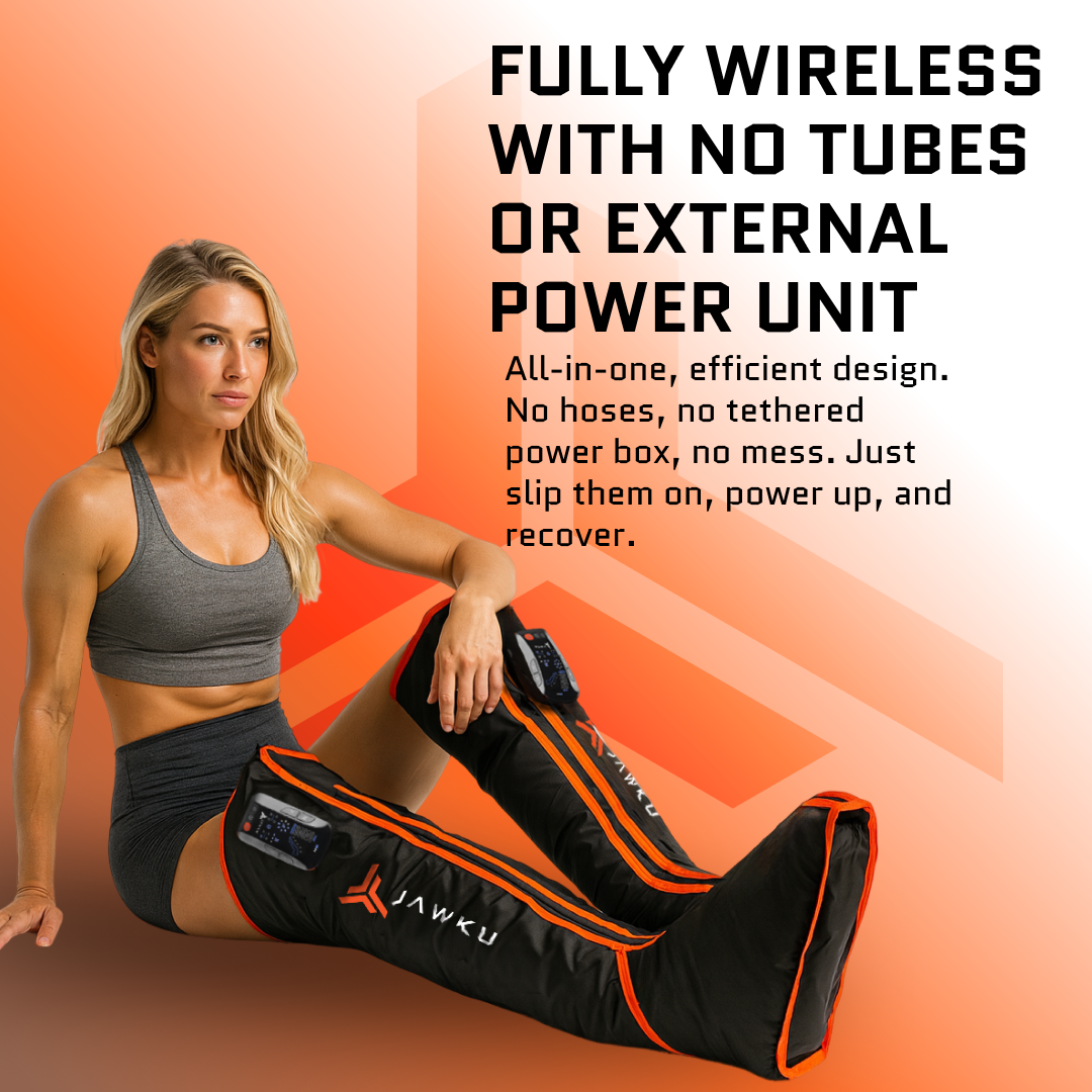 JAWKU Prime Recovery Boots – Wireless Heated Compression Recovery System