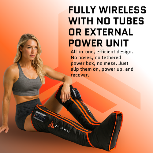 JAWKU Prime Recovery Boots – Wireless Heated Compression Recovery System