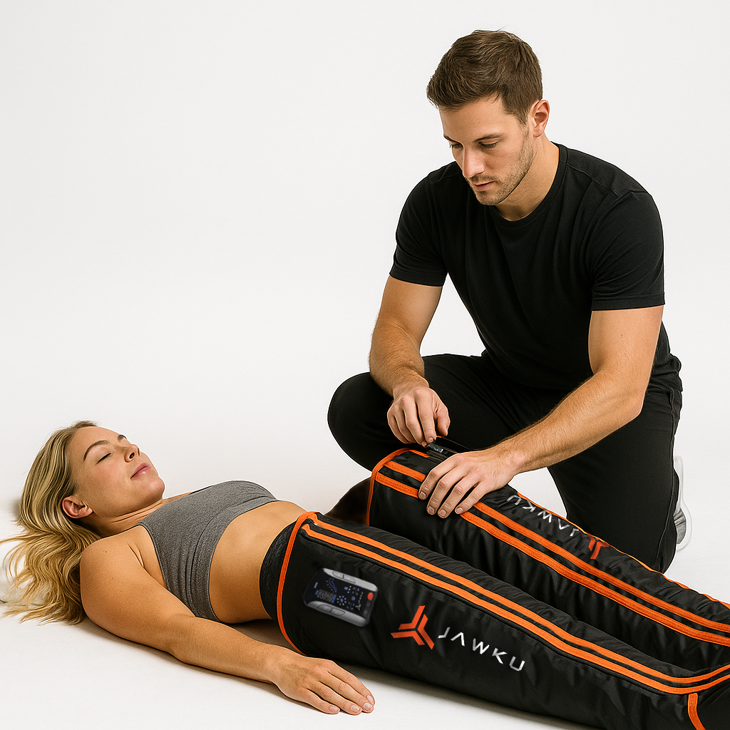 JAWKU Prime Recovery Boots – Wireless Heated Compression Recovery System