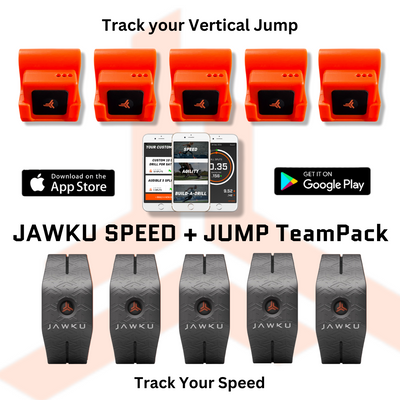 JAWKU Speed & Jump Laser Gate Timing System & Jump Tracking Team Pack (NEW LAUNCH!)