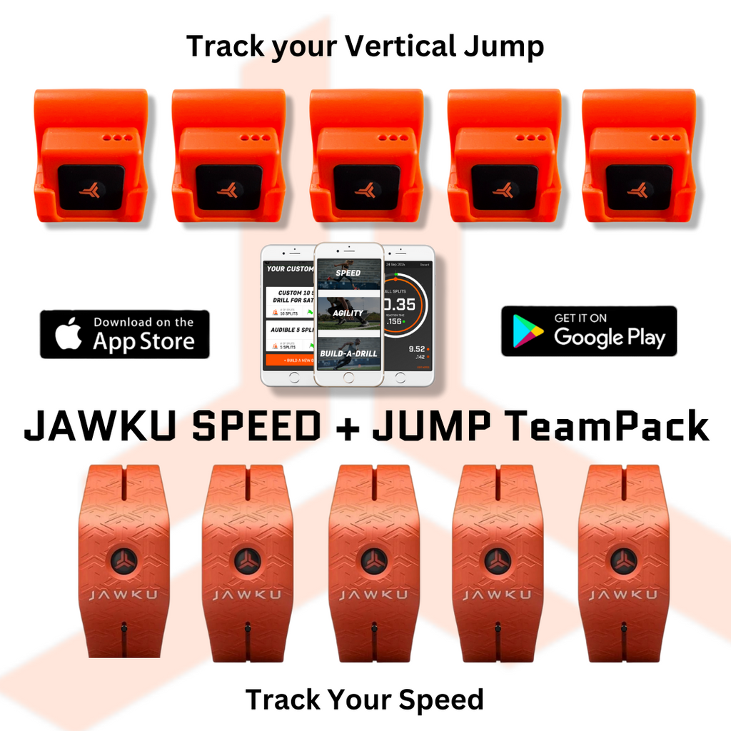 JAWKU Speed & Jump Laser Gate Timing System & Jump Tracking Team Pack (NEW LAUNCH!) - JAWKU