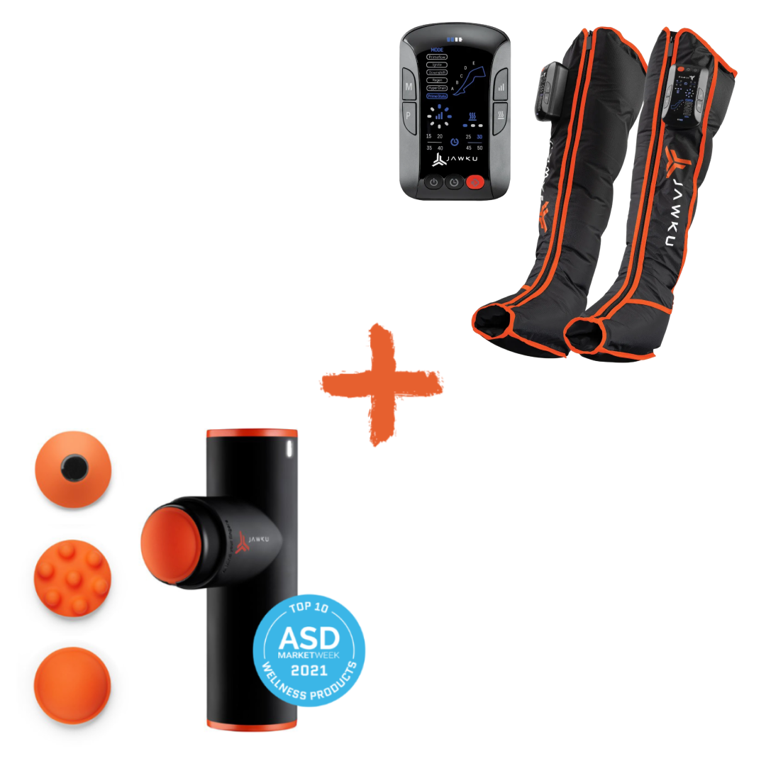 Prime Compression Boots + Muscle Blaster Mini
