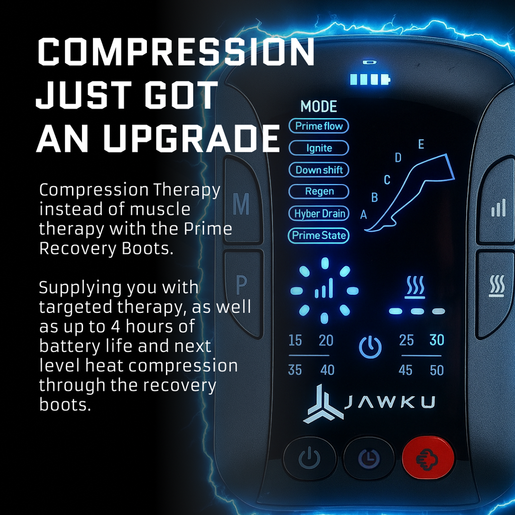 JAWKU Prime Recovery Boots – Wireless Heated Compression Recovery System