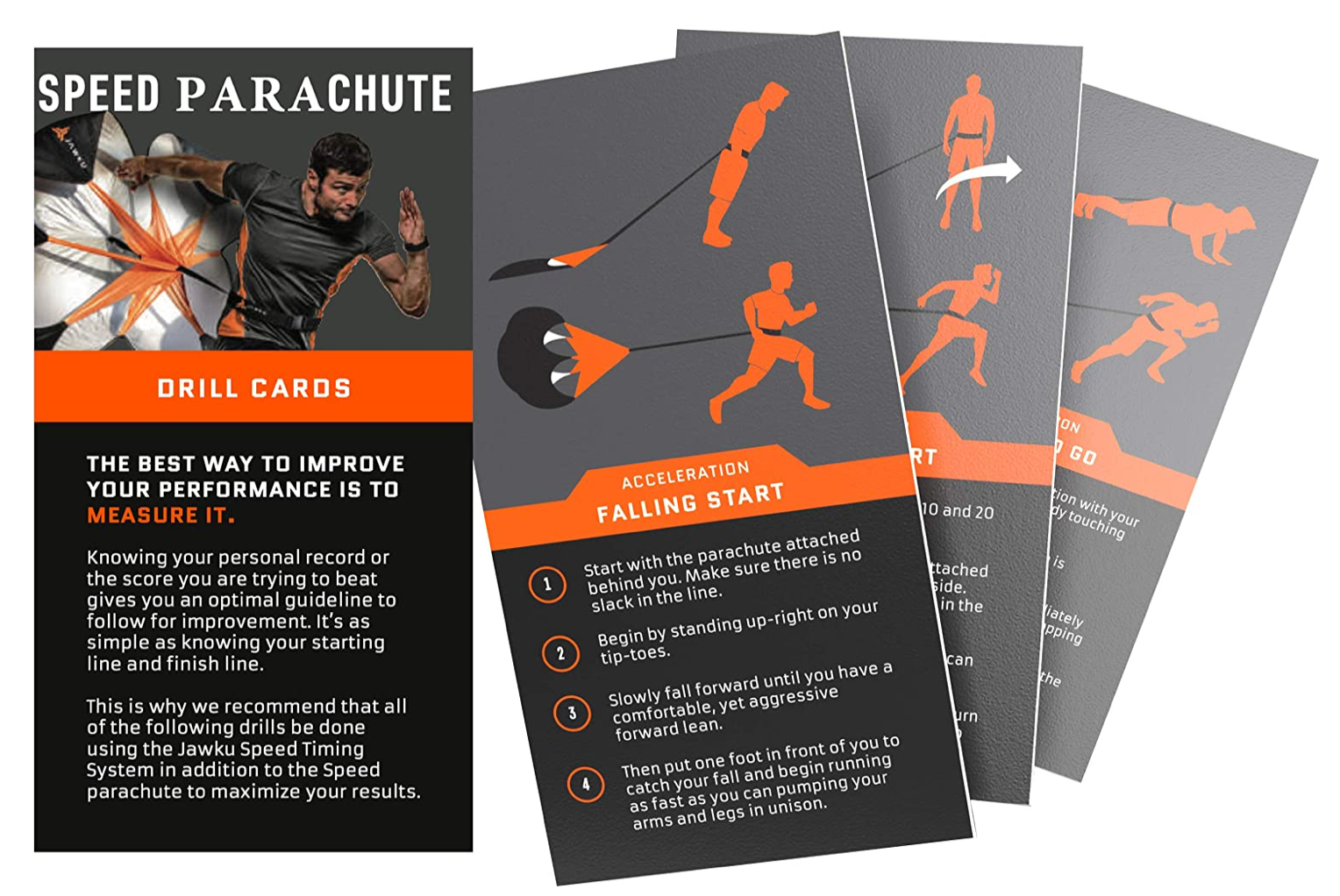 FORZA Running Chute | Speed Training Resistance Parachute Fitness Football